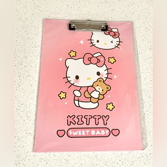 Hello Kitty Clipboard Bundle deal with free small Hello Kitty - Picture 3 of 4